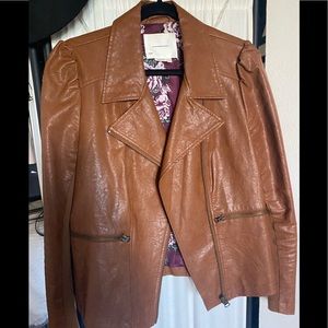Anthropologie moto jacket